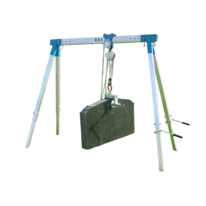 WiMAG Portable Aluminum Gantry Lifting Grave Stone