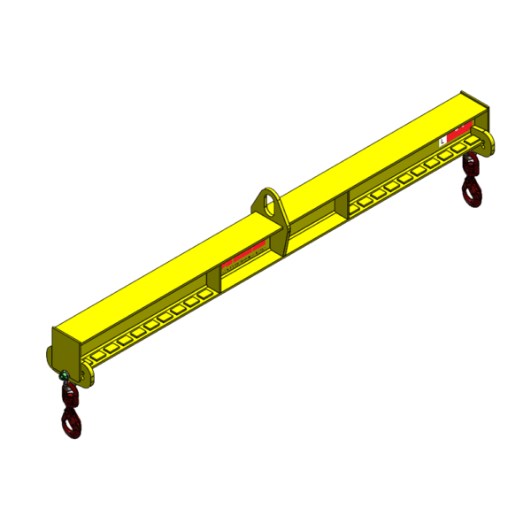Dale Lifting & Handling PEM Adjustable Lifting Beam Isometric View