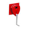 Haacon Type 220.075 750kg wall mounted hand winch powder coated